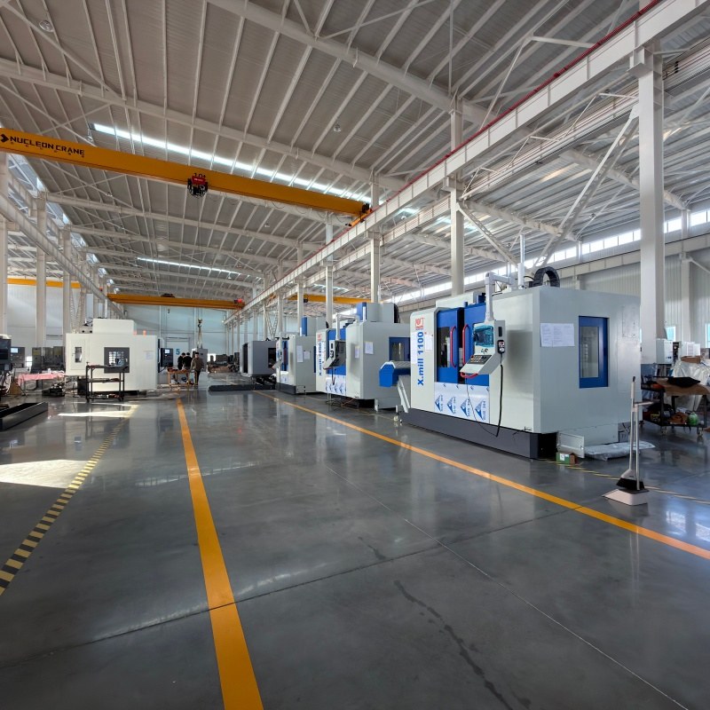 vertical double spindle machining center