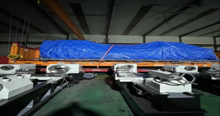 CKY61125-4000 Тяжелый токарный станок с ЧПУ с наклонной станиной (поставка)